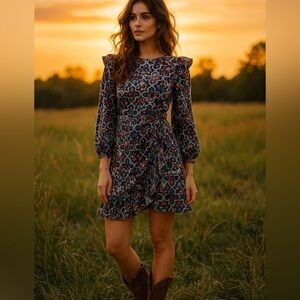 Isabel Marant "Telicia" Linen 
Dress, Size 34 in Excellent Pre Loved Condition